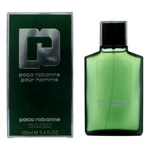 Paco Rabanne Pour Homme by Paco Rabanne, 3.4 oz Eau De Toilette Spray fo... - £65.22 GBP