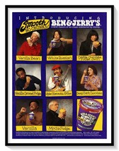 Ben &amp; Jerry&#39;s Ice Cream Activists Print Ad Vintage 1994 Magazine Advertisement - £7.63 GBP