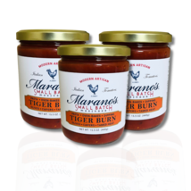 Marano&#39;s Small Batch Premium Pasta Sauce, Tiger Burn, 15.5 oz. (Pack of 3) - £27.36 GBP