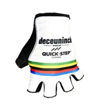 Ineos Quick Step Nippo Team One Pair Half Finger Cycling Gloves Mtb Road Mountai - £89.80 GBP