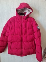 soul cal Red Padded Jacket With Fur Inner Size Small Express Shipping - £17.69 GBP