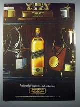 1981 Johnnie Walker Black Scotch Ad - Another Trophy - £14.78 GBP
