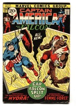 Captain America #144 1971-FALCON-MARVEL COMICS--VG - £30.14 GBP