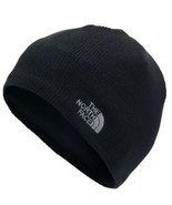 THE NORTH FACE BONES RECYCLED BEANIE CAP INTERIOR FLEECE WINTER HAT Black - $27.72