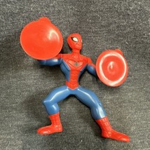 Spider Man Suction Cup Loose Figure 2009 4 in. McDonald&#39;s Happy Meal toy Marvel - £4.26 GBP
