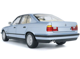 1988 BMW 535i (E34) Light Blue Metallic 1/18 Diecast Model Car by Minich... - $260.23