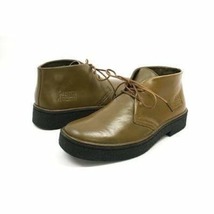 British Walkers Playboy Men&#39;s Olive Green Leather Chukka Boots - $149.95