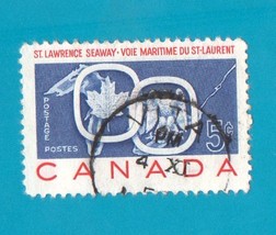 Canada (used postage stamp) Commemorative Saint Lawrence Seaway - $1.99