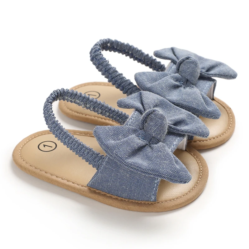 Summer Infant Baby Girls Sandals Cute  Shoes Big Bow  Casual Single Shoes Baby G - £90.30 GBP