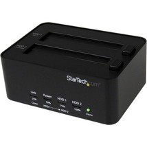 StarTech USB 3.0 SATA 2.5/3.5&quot; HDD/SSD Duplicator &amp; Eraser Dock - £135.07 GBP