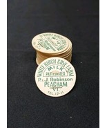 Lot of 20 MILK Bottle TABS White Birch Cove Farm PEACHAM VERMONT P &amp; J R... - $18.52