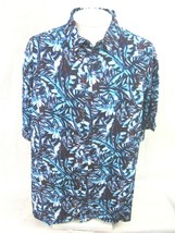 CUBAVERA Men Hawaiian ALOHA shirt pit to pit 29.5 2X tropical camp rayon luau - $18.80