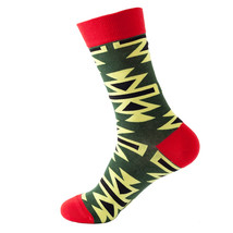 Geometric Pattern Cozy Socks (One Size) - $14.99