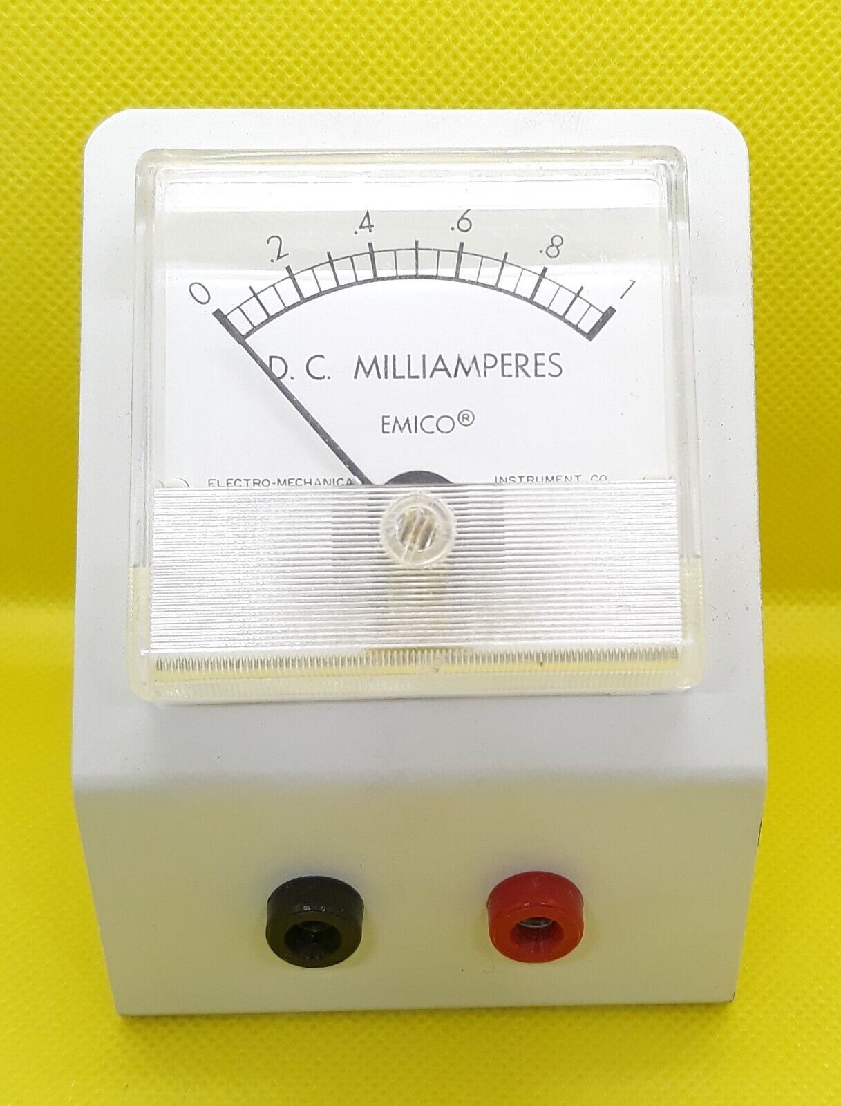Emico D-1288 DC Milliamperes 0-1 Panel Meter Teaching/Test  - $29.99