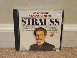 Masters Of Classical Music: Strauss (CD, 1988, Laserlight) Vol. 4 - £5.34 GBP
