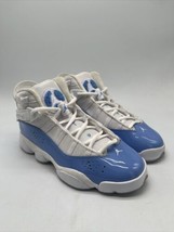 Nike Air Jordan 6 Rings GS University Blue Shoes CW7038-100 Youth Size 5 - £94.51 GBP