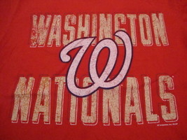 MLB Washington Nationals Major League Baseball Fan Genuine Merchandise T Shirt L - £14.13 GBP