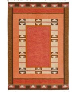 Handgewebter Kelim Flachgewebe Teppich 100% Wolle Familienteppich für Wo... - $603.10+