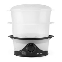 6Qt. 2-Tier Food Steamer, Dishwasher Safe (AFS-140B) - $115.14