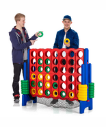 4-To-Score Giant Game Set 4-In-A-Row Connect Game W/Net Storage for Kids... - €222,00 EUR