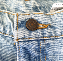Vintage Levis 505 Stone Washed Jeans Mens 38 x 30 Straight Leg Light Blu... - £35.76 GBP