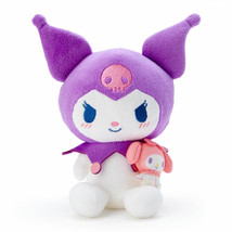Kuromi Stuffed toy (Daiski!) SANRIO Plush Doll Gift Cute - £35.46 GBP