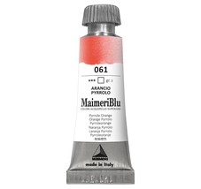 MaimeriBlu Superior Watercolor Paint 12ml-Orange Pyrrole (Pack of 1) - $985.29 MXN