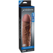 Pipedream Fantasy X-tensions Mega 2 in. Extension Brown - £41.52 GBP