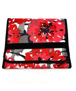 Thirty One Tri Fold iPad Tablet Case Floral Zippered Pocket Organizer Bo... - $14.55