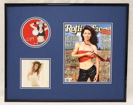 Shania Twain Framed 16x20 Up! CD &amp; Rolling Stone Cover Display - £63.30 GBP