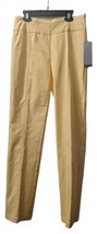 New Directions Womens Size 6 Slim Leg Pant Yellow Millenium Spring Base - $25.73