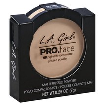 L.A. Girl Pro Face High Definition Matte Pressed Powder * GPP605 Nude Beige * - £14.88 GBP