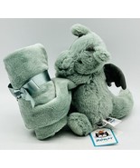 Jellycat Bashful Dragon Soother Lovey Security Blanket Plush Baby Lunar ... - £37.15 GBP