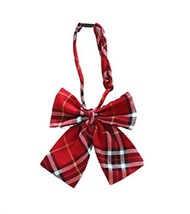 Beautifulfashionlife Unisex Pre-Tied Adjustable Tartan Bow tie 6 colors - £9.54 GBP