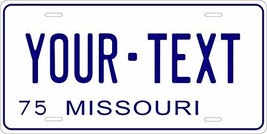 Missouri 1975 Personalized Tag Vehicle Car Auto License Plate - £13.38 GBP