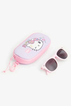 H&amp;M X SANRIO Hello Kitty Sunglasses and Printed Case   NEW - £22.82 GBP