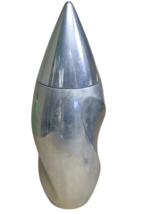 2005 Nambe Twist Cocktail Shaker 6274 Fred Bould Designer MCM/Deco Style... - $49.45