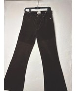 Frame Espresso/Brown Corduroy Jeans Le Slim Palazzo Wide Straight Leg. - $42.07