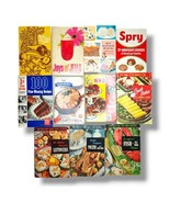 Lot 11 Vintage Cookbook Recipe Pamphlets Booklets Jello Pillsbury Betty ... - £15.67 GBP