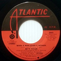Bette Midler - When A Man Loves A Woman / Love Me With A Feeling [7&quot; 45 rpm] - £2.68 GBP