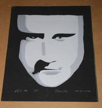 Phil Collins Graphic Art Custom Artwork Vintage 1987 - £46.98 GBP