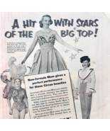 1953 Mum Cream Deodorant Advertisement Circus Showgirl Charlotte Kora F15S - $34.99