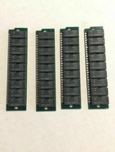 4MB 30-Pin Parity 4pc Set 16MB Total Memory 9 Chip Simm Ibm Pc 386 486 At Xt Mac - $38.60