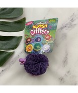 Koosh Critters Vintage Toy Jungle Collection Hippo New Purple Ball 1994 - $33.83 CAD