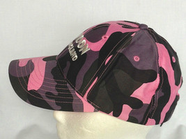 Lady Baseball Hat Pink Gray Camouflage London England International Insi... - $10.28