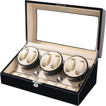 Sepano Automatic Watch Winder Box 6 + 7 Watch Slots 5R3672B NEW - £63.92 GBP