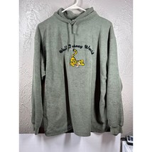 VTG Disney Sweater Mens Green Tigger Fleece Pullover Pockets USA Size Me... - $511.24 MXN