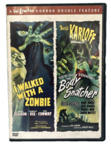 I Walked with a Zombie and Body Snatcher Horror DVD Double Feature / free shippi - £11.46 GBP