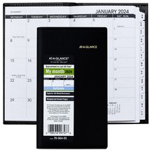 AT-A-GLANCE 2024 Deluxe Monthly Pocket Planner (7006405) - $18.76