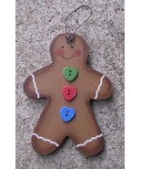 Wood Christmas Ornament  1020 - Gingerbread Man - $2.50